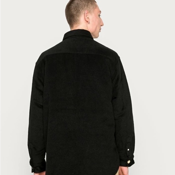 All Saints Kitara Relaxed Fit Jacket in Black  Size Small - Picture 3 of 14